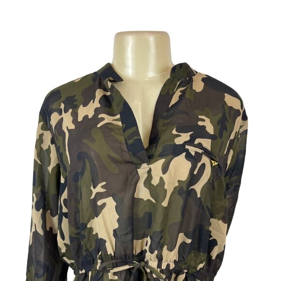 Mileage Women's Green Peplum Blouse Sz 2X (EUR 50) - Picture 4 of 8